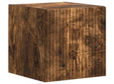 TV Cabinet Set Wall-mounted 4 pcs Smoked Oak Engineered Wood 3409047