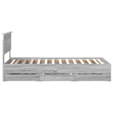 Bed Frame Grey Sonoma Engineer Wood 3410747