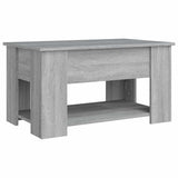 Coffee Table Grey Sonoma 79x49x41 cm Engineered Wood 819276