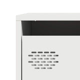 Highboard White 39x35x103.5 cm Steel 851405