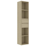 Book Cabinet Sonoma Oak 36x30x171 cm Engineered Wood 802870