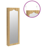 Mirror Jewellery Cabinet Wall Mounted 37.5x10x106 cm 353228
