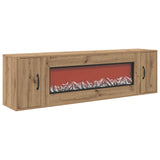 Electric Fireplace Artisan Oak 155 x 30 x 44 cm Engineered wood 8021022