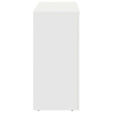 Coffee Table White 102 x 35 x 75 cm Engineered Wood 899927
