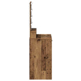 Dressing Table Brown 50 x 41 x 140 cm Engineered Wood 865161