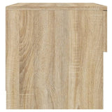 Bedside Cabinets 2 pcs Sonoma Oak Engineered Wood 811257