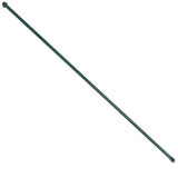 Garden Posts 10 pcs 1.5 m Metal Green 142310