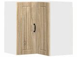 Wall Corner Cabinet LUCCA Sonoma Oak 57 x 57 x 80 cm 885077