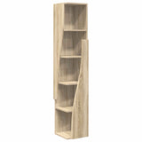 Corner Cabinet 27.5x27x140cm Engineered Wood Sonoma Oak 889867