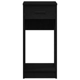 Computer Tower Stand with Drawer Black 35x45x77 cm 858741