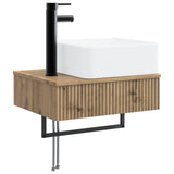Bathroom Furniture Set 5 pcs Artisan Oak 33 x 34.5 x 100 cm 3405982