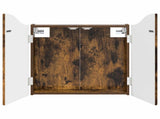 Dartboard Cabinet Smoked Oak 56 x 12 x 63 cm Engineered Wood 8006656