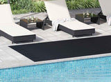 Floor Mat Black 1.5 x 4 m Rubber 42046731