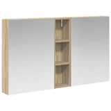 Bathroom Cabinet Set 3 pcs 120 x 14.5 x 70 cm Engineered wood 3403746