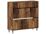 Shoe Cabinet ZWOLLE 78 x 24 x 103 cm Engineered Wood Old Wood 896443