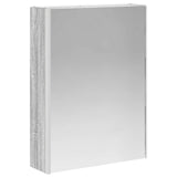 Bathroom Cabinet Set 5 pcs Grey Sonoma Engineered Wood 3406452