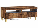 LED TV Cabinet Old Wood Engineered Wood 897223