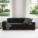 Sofa 3 pcs Dark Grey Fabric 3324629