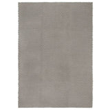 Rug Rectangular Grey 160x230 cm Cotton 345122