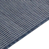 Outdoor Flatweave Rug 200x280 cm Blue 340798