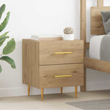 Bedside Cabinet with Drawer 2 pcs Artisan Oak 40 x 35 x 47.5 cm 881998