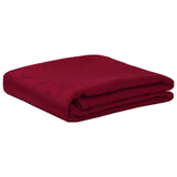 Table Cloth 5 pcs Round Wine Red 140 cm 42040491