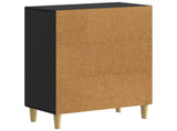 Shoe Cabinet DELFT 59.5 x 39.5 x 90 cm Engineered Wood Black 897086