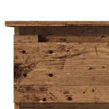 Corner Desk Old Wood 145x100x76 cm Engineered Wood 855962
