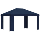 Gazebo 4 x 3 m Blue Polyester and Steel 190 gsm 900379