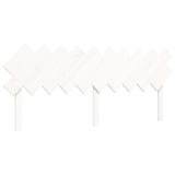 Senior Bed without Mattress White 200x200 cm Solid Wood 3195567
