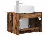 Wall-Mounted Sink Vanity Old Wood 49.5 x 44.5 x 66 cm 890460