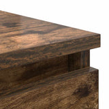 Sideboard with Drawers Smoked Oak 37.5x35x99 cm Engineered Wood 861764