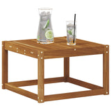 Outdoor Table Solid Acacia Wood Natural 59 x 59 x 37 cm 900447