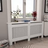 Radiator Cover White 172x19x81.5 cm MDF 284325