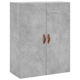 Highboard Concrete Grey 69,5x34x180 cm Engineered Wood 3195879