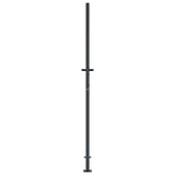 Garden Gate Anthracite 100x175 cm Steel Grass Design 153170