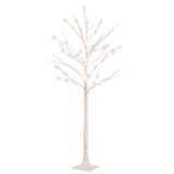 LED White Birch Tree Warm White 72 LEDs 150 cm 345143