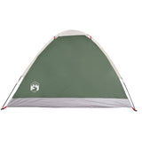 Camping Tent Dome 4-Person Green Waterproof 94762