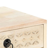 Bedside Cabinet 40x30x50 cm Solid Mango Wood 282867