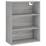 Highboard Grey Sonoma 69.5x34x180 cm Engineered Wood 3189987