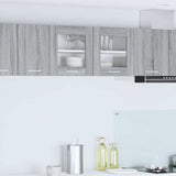 Hanging Cabinet Grey Sonoma and White 80 x 31 x 40 cm 884236