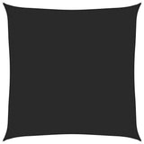 311717 Sunshade Sail 160 g/m Black 4,5x4,5 m HDPE