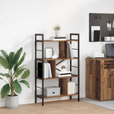 Bookshelf Old Wood 75 x 30 x 123.5 cm Engineered Wood 883968