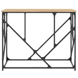 Console Table Sonoma Oak 100x40x80 cm Engineered Wood 834116