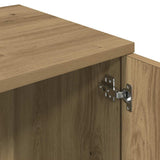 TV Cabinet Artisan Oak 120x34x37 cm Engineered Wood 855975
