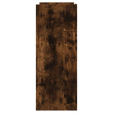 Console Table Smoked Oak 100x35x90 cm Engineered Wood 848469