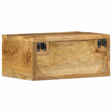 Wall-mounted TV Cabinet 40x30x19 cm Solid Rough Wood Mango 4017467