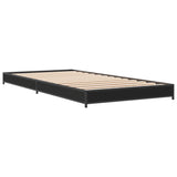 Bed Frame without Mattress Black 90x190 cm Single 845181