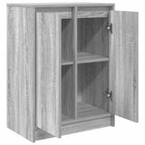 Sideboard Grey Sonoma 57x34x76 cm Engineered Wood 861621