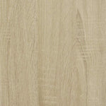 ZNTS 3 Piece Bathroom Furniture Set Sonoma Oak Engineered Wood 3301076
